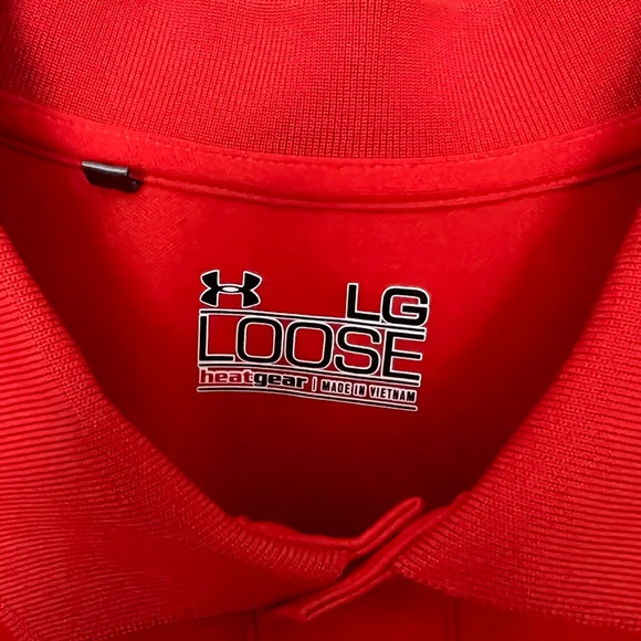 University of Virginia Under Armour Mens Golf Polo Size Large - Picture 3 of 3